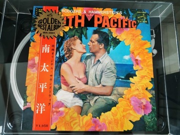 OST SOUTH PACIFIC JAPAN OBI LP NM 1965 GATEFOLD