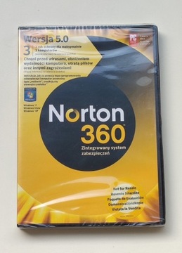 NORTON 360 5.0 1U 3PC folia