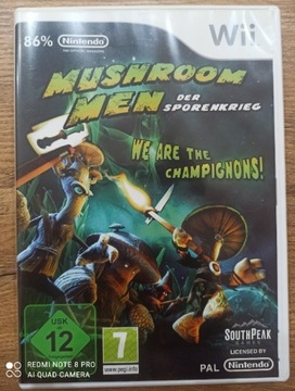 Mushroom men Nintendo Wii stan bdb
