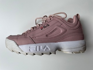 Buty Sportowe Damskie Fila Disruptor Pink, EUR 38