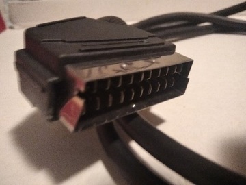 Kabel EURO-EURO złącze SCART 21 pin 1,5 m