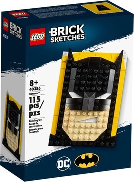 LEGO Brick Sketches 40386 Batman NOWY