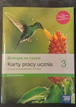 Karty pracy ucznia  3 biologia