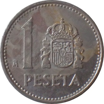 Hiszpania 1 peseta z 1987 roku - OBEJ. MOJĄ OFERTĘ