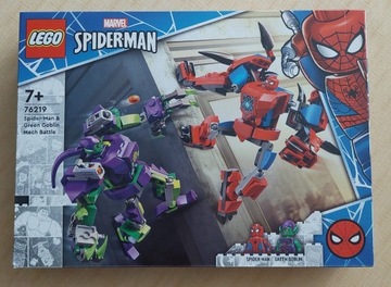 Lego 76219 Bitwa Mechow spider-mana i zielonego