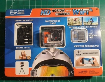 ExploreOne 1080P HD Action kamera with Wi-Fi