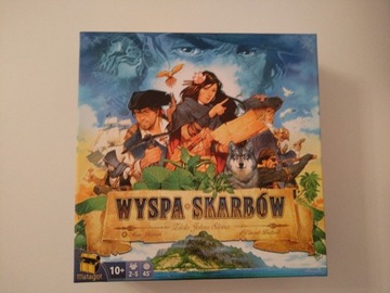 Wyspa skarbów- gra planszowa 