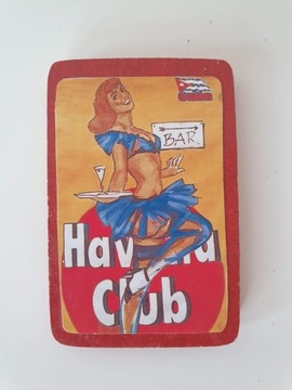Kuba magnes na lodówkę Havana club Dziewczyna
