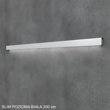 Lampa pozioma SLIM - BIAŁY matowy dł. 200cm