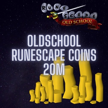 OLDSCHOOL RUNESCAPE GOLD 20 M OSRS 2007