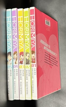 HORIMIYA  MANGA tomy 1-5