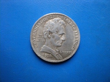 half dolar 1918 - USA