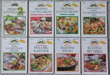 Przepisy kulinarne, 8 zeszytów – Prószyński i S-ka