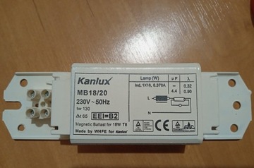 Stabilizator Świetlówek Kanlux 18 W T8