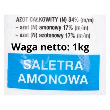 Saletra Amonowa Nawóz uniwersalny Anwil 1kg