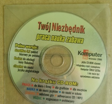 Komputer Świat Twój Niezbędnik 2000 2 CD