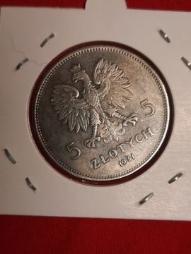 66#N 5 ZŁOTYCH NIKE 1931 ROK KOPY