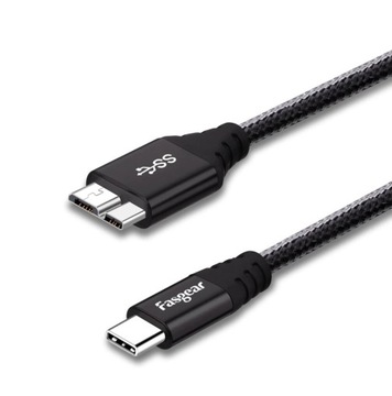 Kabel USB C do Micro B USB 3.0 0,3m