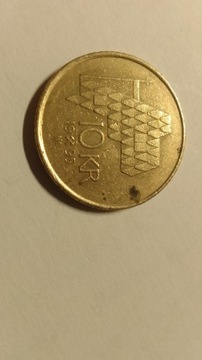 10 koron 1995 Norwegia (2929)