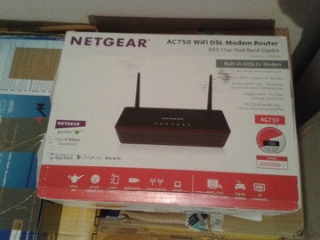 Dwuzakresowy router Netgear D6000 802.11a/b/g/n/ac