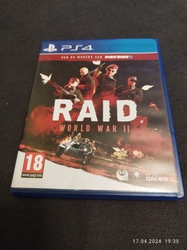 Sprzedam grę na PS4 RAID WORLD II. Negocjuj 