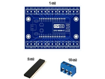 ESP32 - 30pin | DevKit V1 - Adapter - Screw Shield