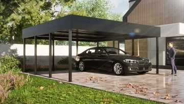 Wiata garażowa 600 cm x 300 cm - carport 