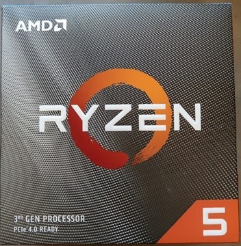 AMD RYZEN 5 3600 + kompletne pudełko z chłodzeniem