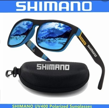 Okulary polaryzacyjne Shimano UV400. NOWE