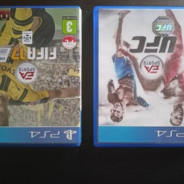 GRY NA PS4 - UFC + FIFA 17