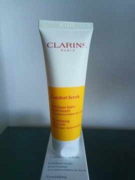 Clarins Comfort Scrub odżywczy peeling 50ml, nowy