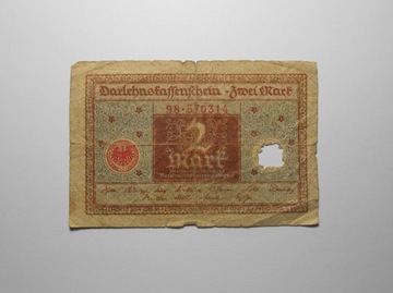 Stary banknot Niemcy 