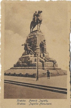 Kraków Pomnik Jagiełły Wydawnictwo Sztuka 1926