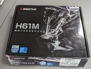 Płyta główna Biostar H61MHV3 LGA 1155 uATX