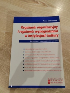 Regulamin organizacyjny i regulamin wynagrodzenia 