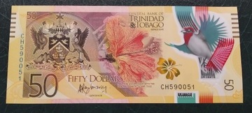 Trynidad i Tobago, 50 dollars 2015  UNC