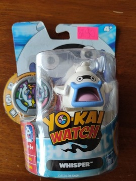 Nowa figurka Yo-kai Watch Whisper plus medal 