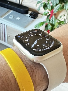 Smartwatch Apple Watch series 8 LTE 45mm złoty