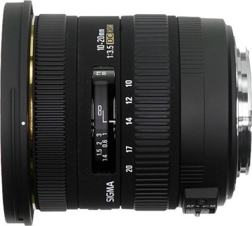 Sigma 10-20 mm f/3,5 EX DC HSM Canon