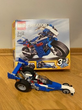 LEGO 6747 Creator 3w1 - Ścigacz