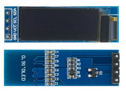 Wyświetlacz  0,91" I2C OLED biały Arduino