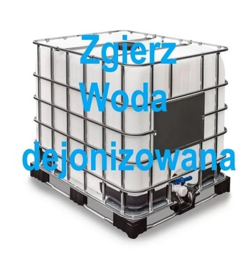 Woda destylowana 1000 L 