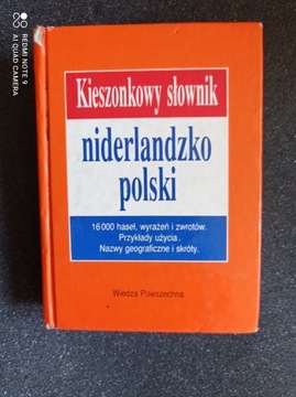 Kieszonkowy słownik niderlandzko-polski