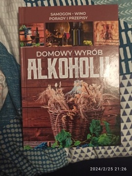 Książka domowy wyrób alkoholu