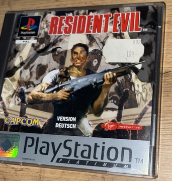 Resident Evil 1 Platinum stan kolekcjonerski PSX