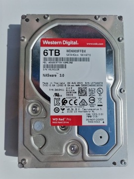 Dysk HDD WD RED PRO WD6003FFBX 