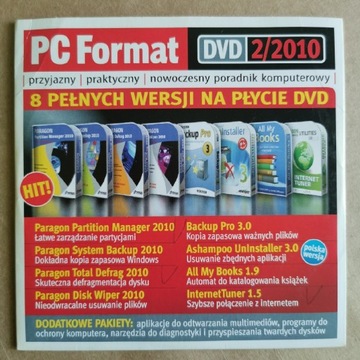 PC Format nr 2 2010 plyta DVD 
