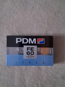 Kaseta magnetofonowa PDM FE 60 żelazo 