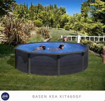 Basen stalowy GRE dream pool KEA 460x120