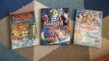 Zestaw płyt DVD seria kolekcja Opowieści z Narnii 